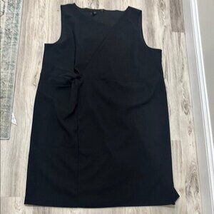Talbots Black  Front Sheath Midi Dress 20W petite